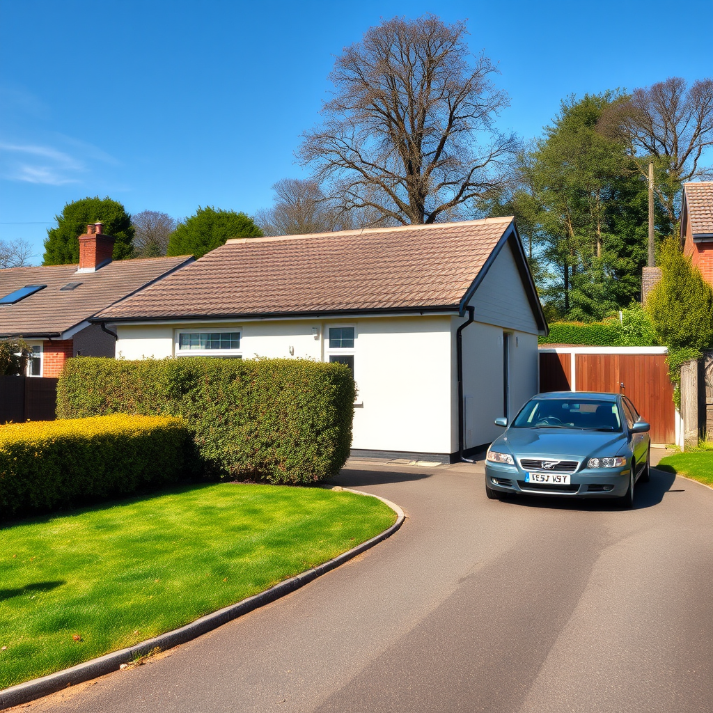 Charming two-bedroom bungalow priced under £390,000 in historic market town